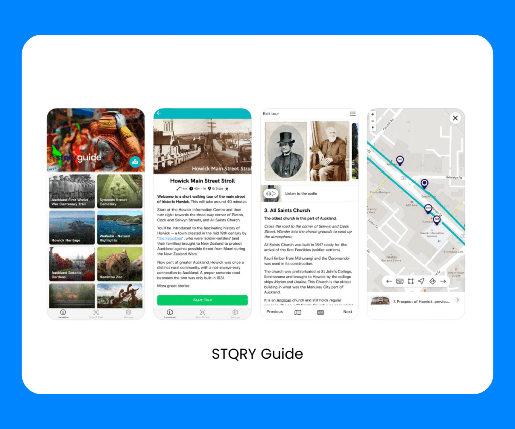 STQRY Guide best app for self guided walking tours