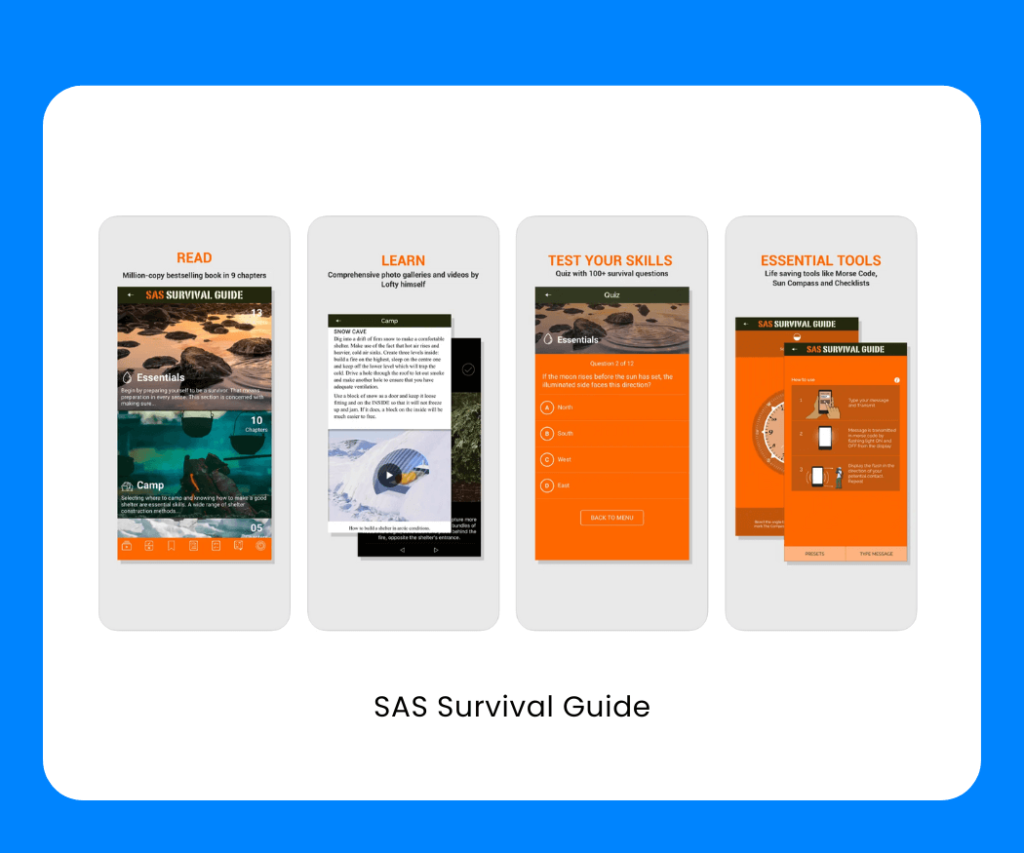 SAS Survival Guide dispersed camping