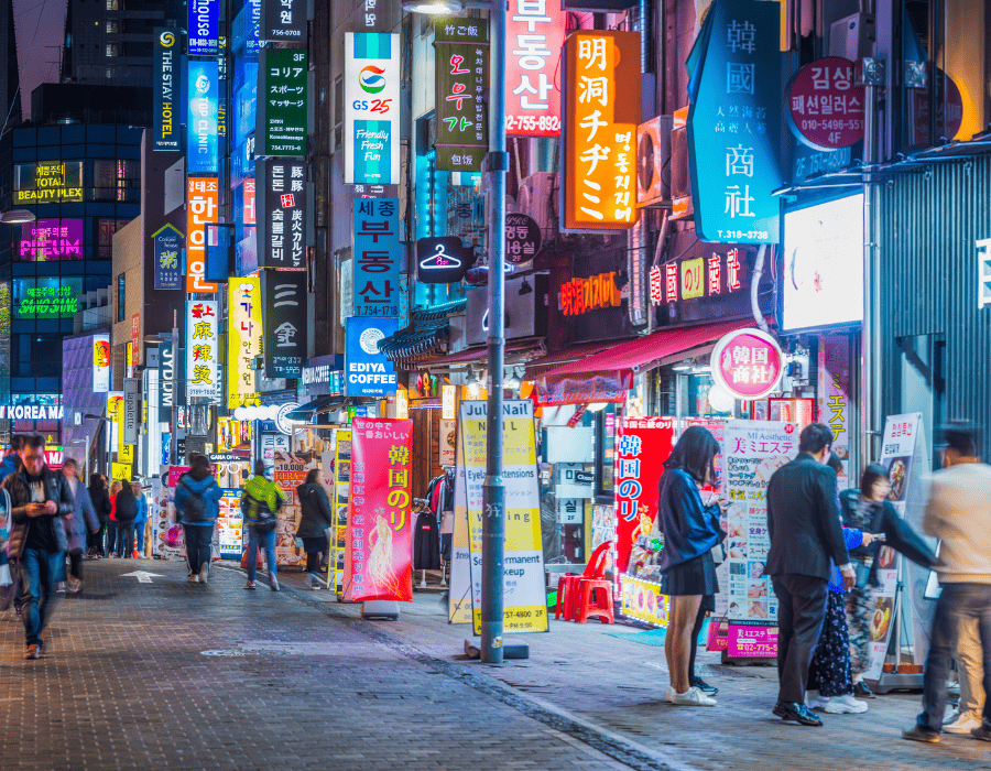 Myeongdong Street Food Market