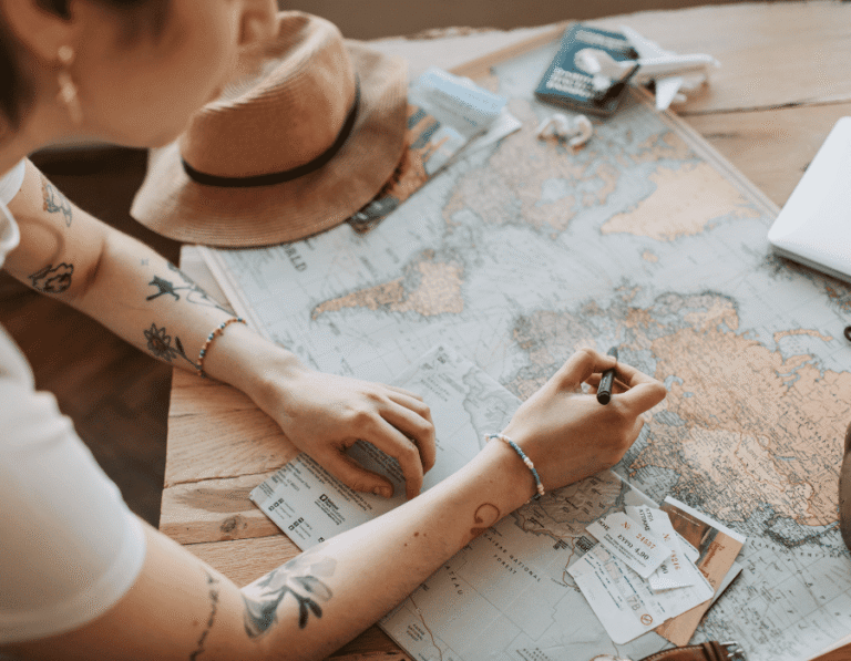 preparing a travel budget