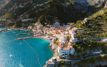 getting sick on the Amalfi Coast